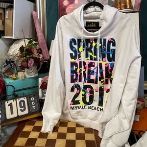 Vintage SURF STYLE Hoodie Sweatshirt M Allover Print Neon

Tsunami Hoodie